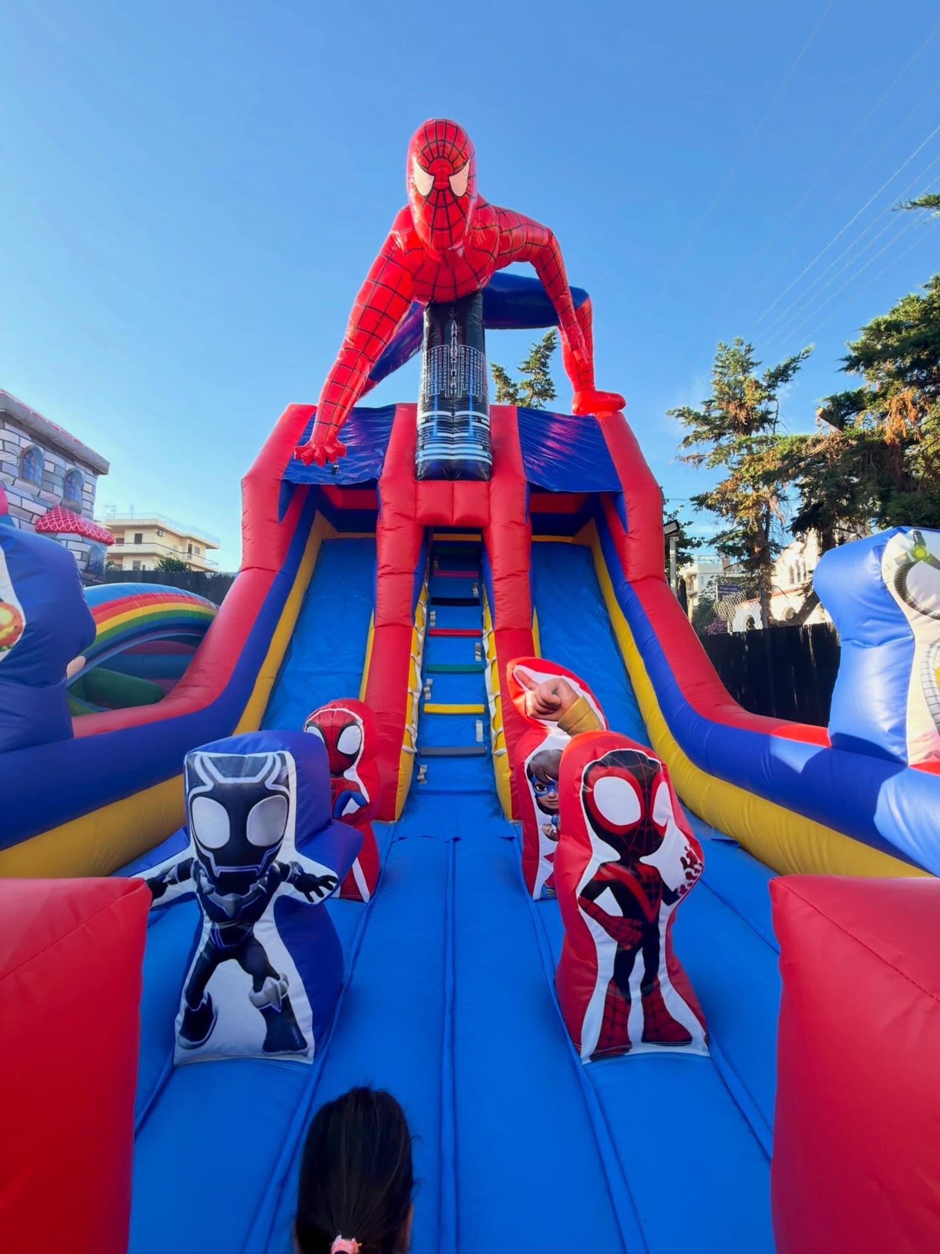 Φουσκωτή τσουλήθρα Spider-Man